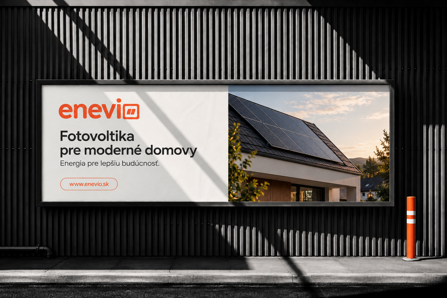 Vonkajšia reklama Enevio